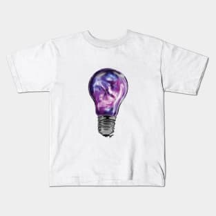 Galaxy bulb Kids T-Shirt